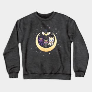 Sailor Cats (Clear) Crewneck Sweatshirt